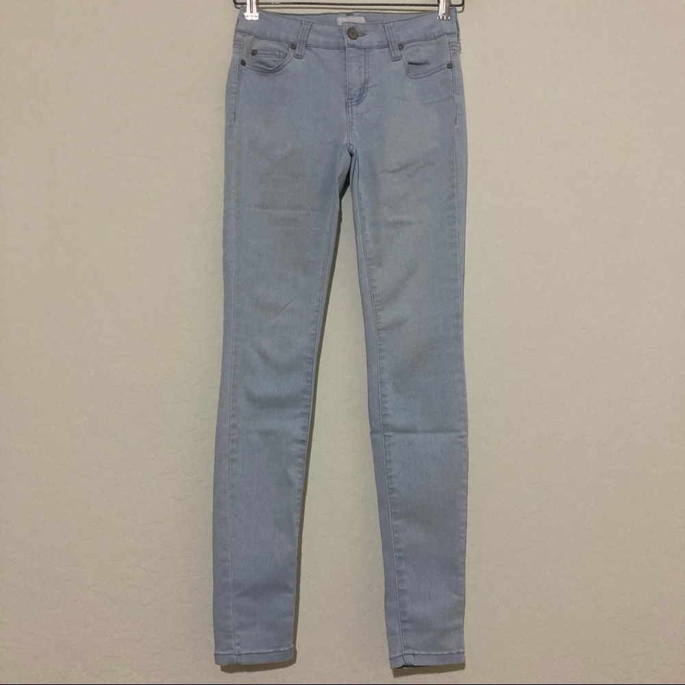 Celebrity Pink Light Blue Skinny Jeans